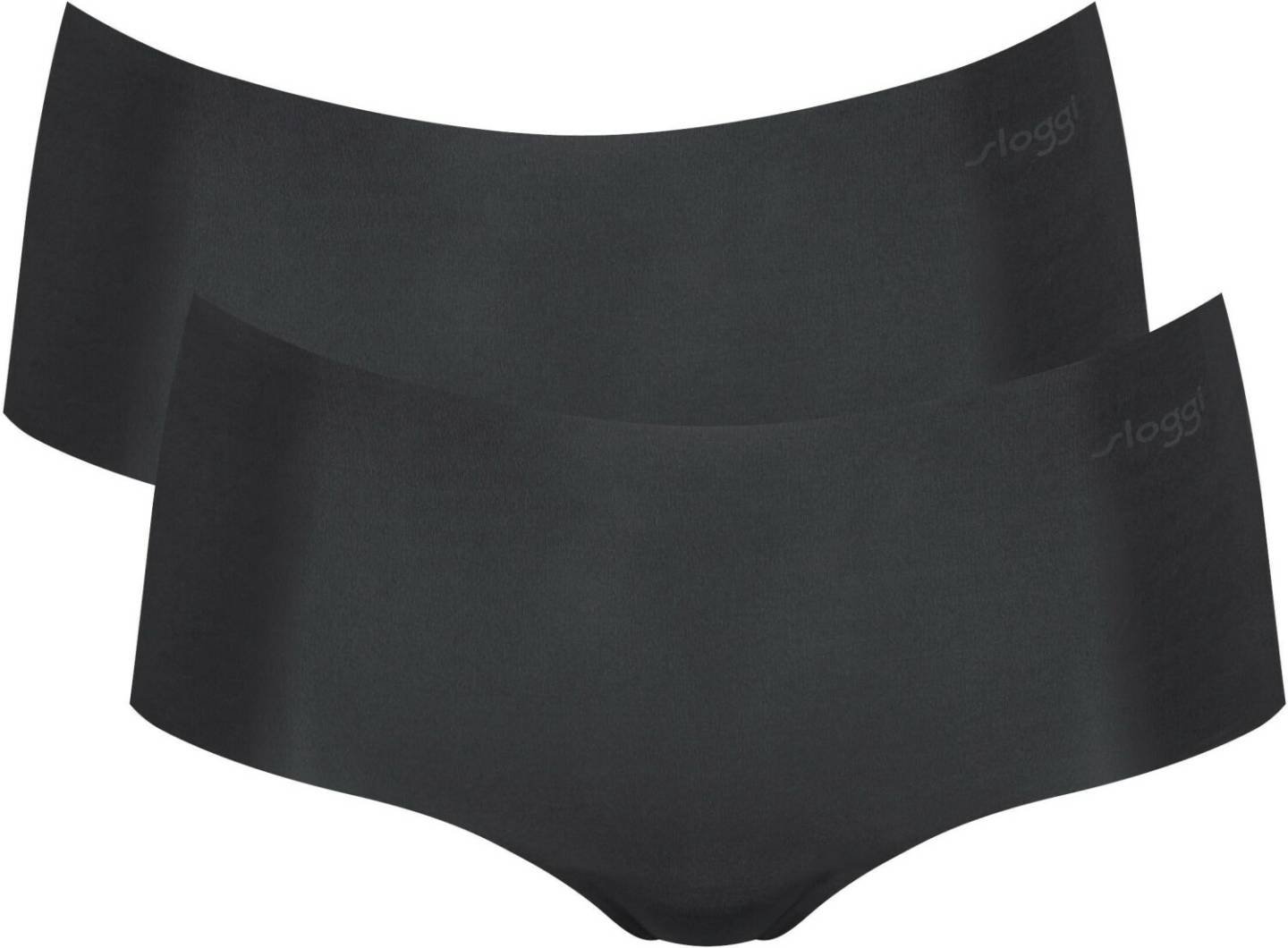 Sloggi 2-Pack Zero Microfibre Shorty (10214631)black Damen-Unterwäsche