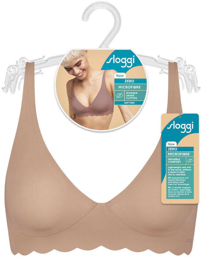 Sloggi Zero Microfibre 2.0 Soft Bra (10214720-00ME) cameo brown Damen-Unterwäsche