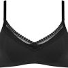 Sloggi Go Ribbed Gefütterter BH (10219620)black Damen-Unterwäsche