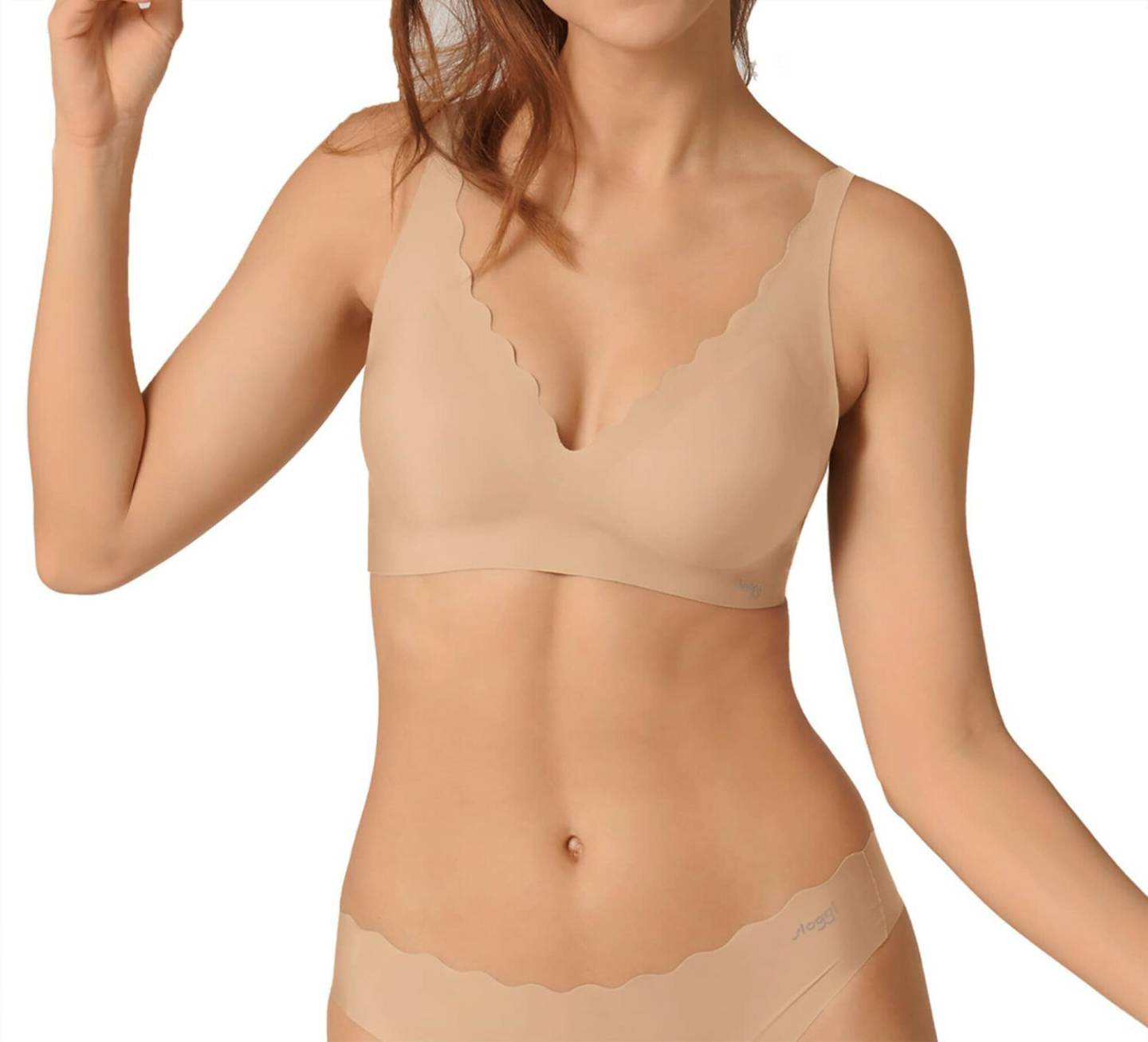 Sloggi Zero Feel Wavy Bralettepeanut butter Damen-Unterwäsche