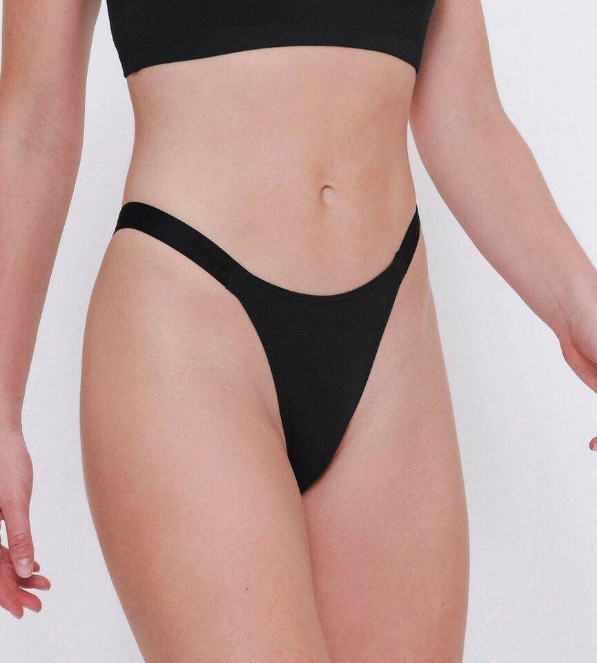 Damen-Unterwäsche Sloggi 2-Pack Go Casual Tanga (10217791)black