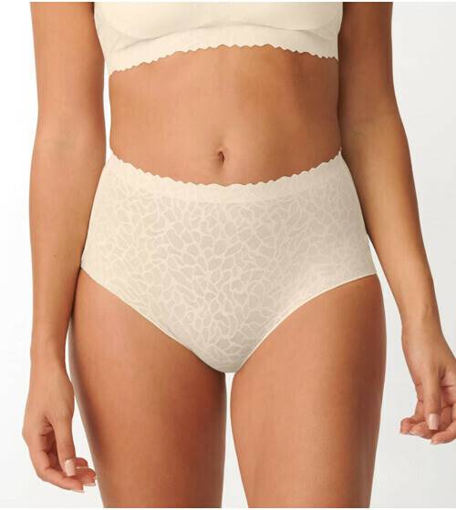 Sloggi Women's Zero Feel Lace 2.0 High Waist (10211284)angora Damen-Unterwäsche