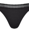 Sloggi GO Ribbed R Tanga C2P (10217740-0004) black Damen-Unterwäsche