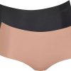 Damen-Unterwäsche Sloggi Zero Microfibre 2.0 Short C2P (10215266-m004) dark brown combination