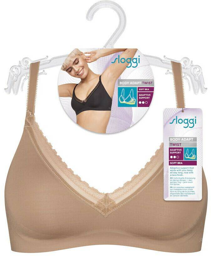 Damen-Unterwäsche Sloggi Body Adapt Twist Bralette (10214595)nostalgic brown