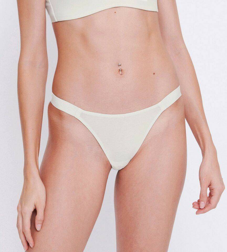 Sloggi 2-Pack Go Casual Tanga (10217791)silk white Damen-Unterwäsche