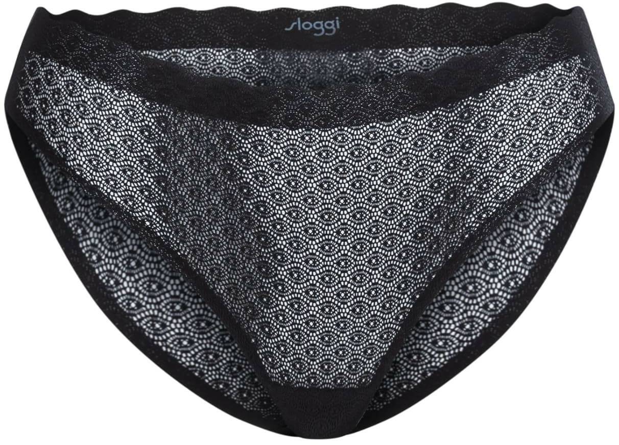 Damen-Unterwäsche Sloggi Zero Feel Lace Brazilian Briefsblack