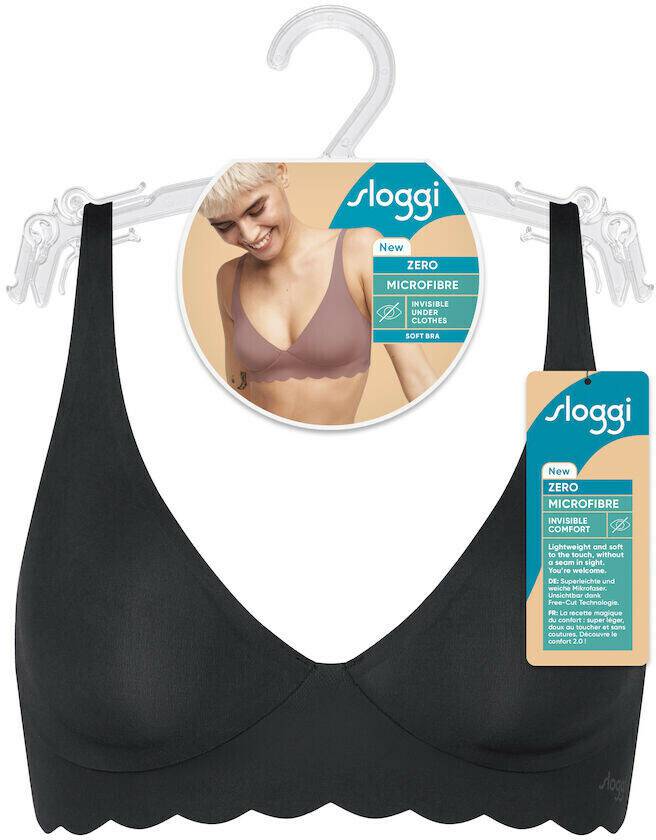 Sloggi ZERO Microfibre 2.0 Soft bra (10214720-0004) black Damen-Unterwäsche