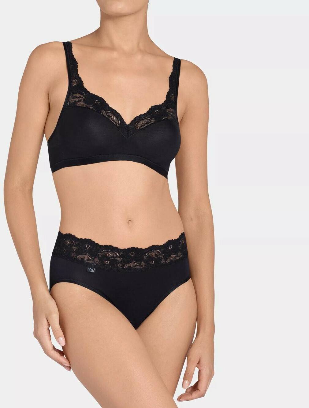 Damen-Unterwäsche Sloggi Romance Bralette (10031898)black