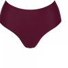 Damen-Unterwäsche Sloggi Zero Feel Hochgeschnittener Miederslip (10217759)claret