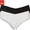 Sloggi ZERO Microfibre Hipster C2P (10198390)black/white Damen-Unterwäsche