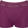 Damen-Unterwäsche Sloggi Short heavy period pants in wine (10216172-00yn)