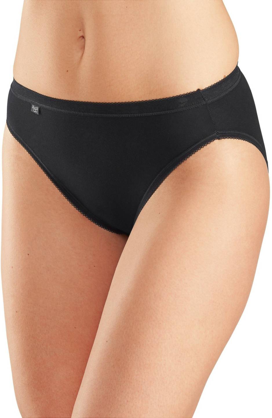 Damen-Unterwäsche Sloggi Basic Tai Slip 2-Pack (10107304)black