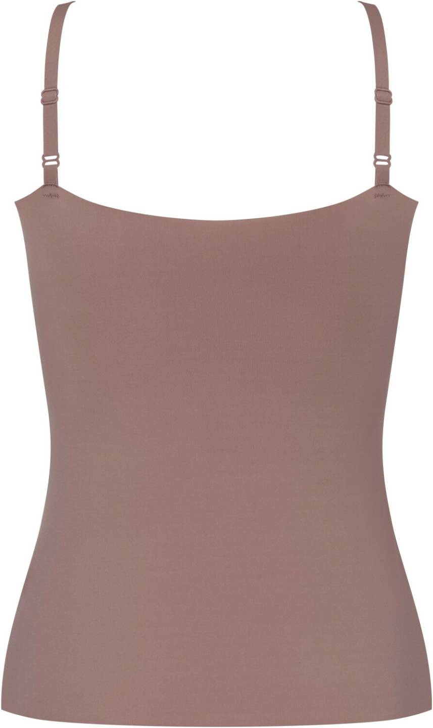 Damen-Unterwäsche Sloggi Zero Feel Unterhemd mit Spagettiträgern (10217755)Spaghetti Strap Undershirt cacao