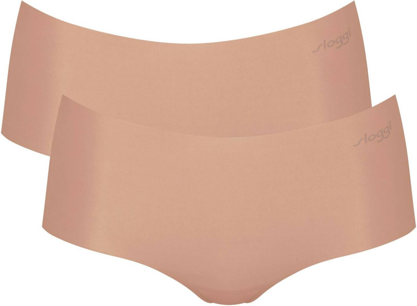 Sloggi 2-Pack Zero Microfibre Shorty (10214631)cameo brown Damen-Unterwäsche