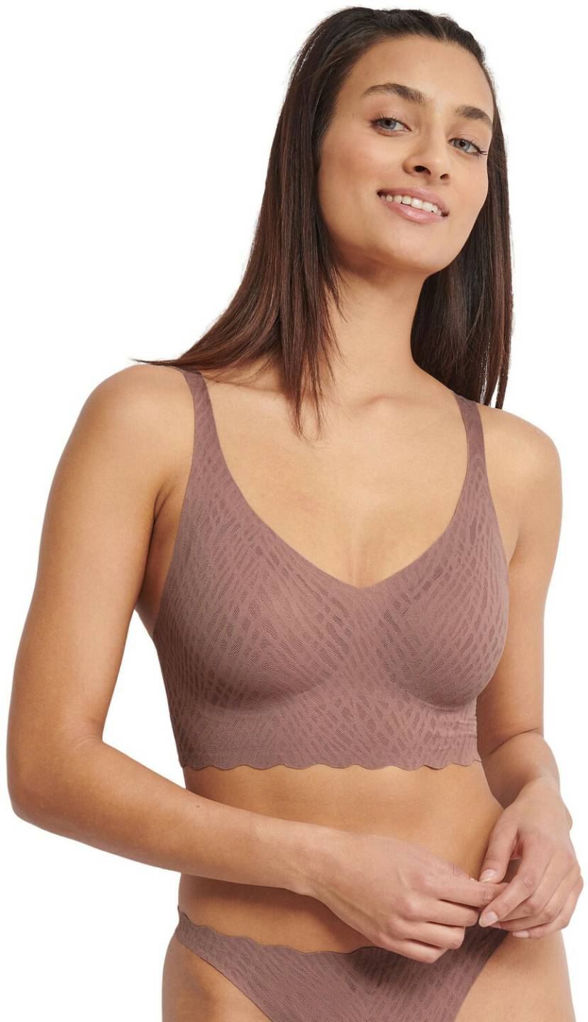 Sloggi Zero Feel Bliss Bralette (10219598)cacao Damen-Unterwäsche