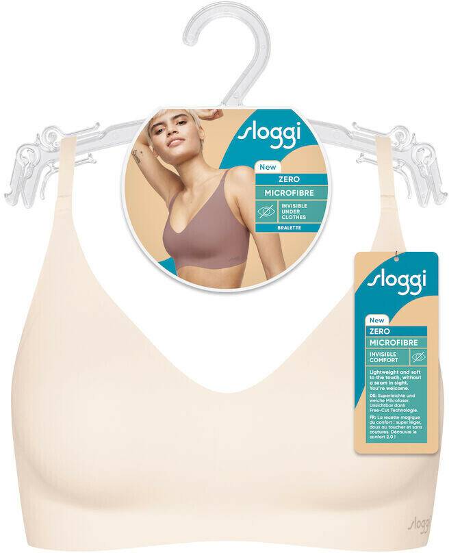 Sloggi ZERO Microfibre 2.0 Bralette (10215243)Microfiber (10215243-6308) angora Damen-Unterwäsche