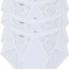 Damen-Unterwäsche Sloggi 4-Pack Chic Midi (10071633)white