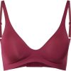 Damen-Unterwäsche Sloggi Body Adapt T-Shirt Bradark wine