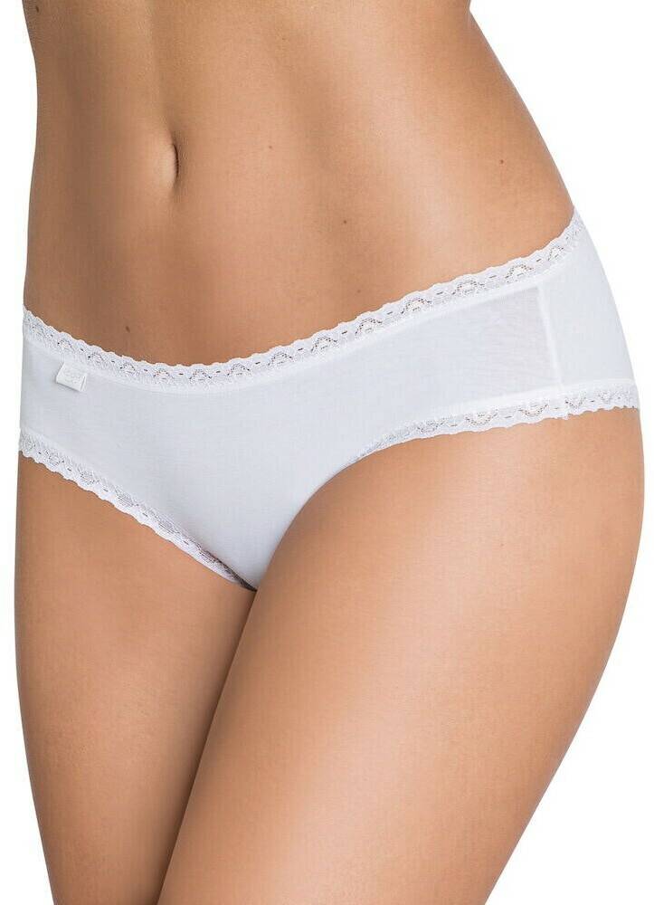 Sloggi 24/7 Cotton Lace Hipster C3p (10167200) weiss Damen-Unterwäsche