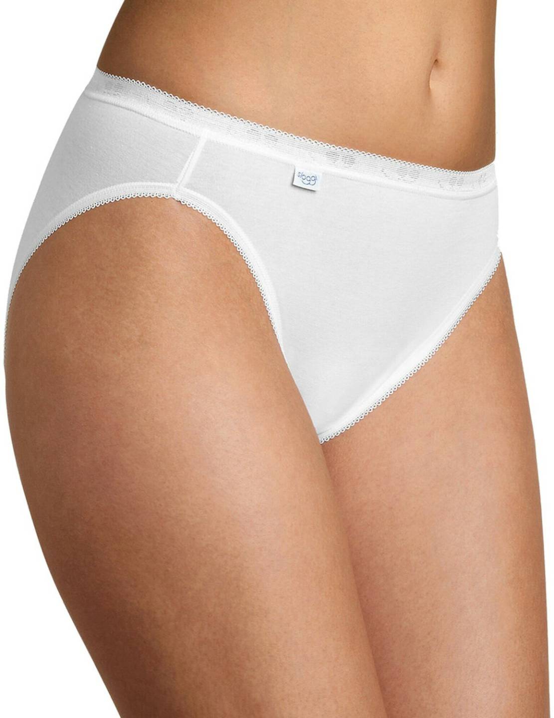 Damen-Unterwäsche Sloggi Basic+ Tai 4P (10068838) weiss