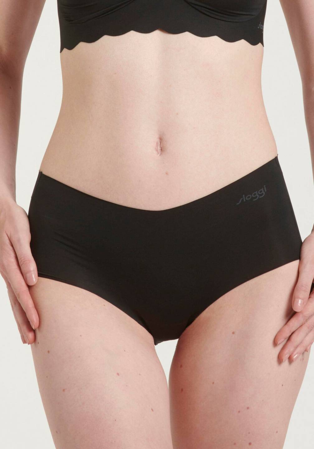 Sloggi 2-Pack Zero Microfibre Shorty (10214631)black Damen-Unterwäsche