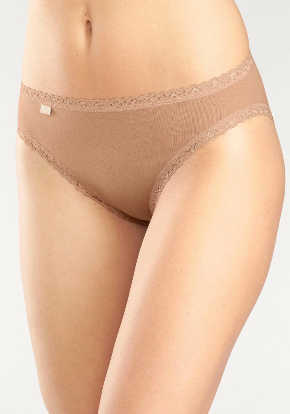 Damen-Unterwäsche Sloggi 24/7 Cotton Lace Tai Briefs 3Pbrush