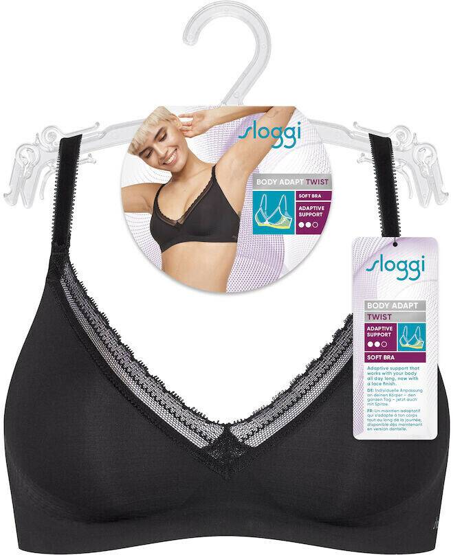 Sloggi Body Adapt Twist Bralette (10214595)black Damen-Unterwäsche