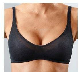 Damen-Unterwäsche Sloggi Oxygene Infinite Non-Wired Brablack