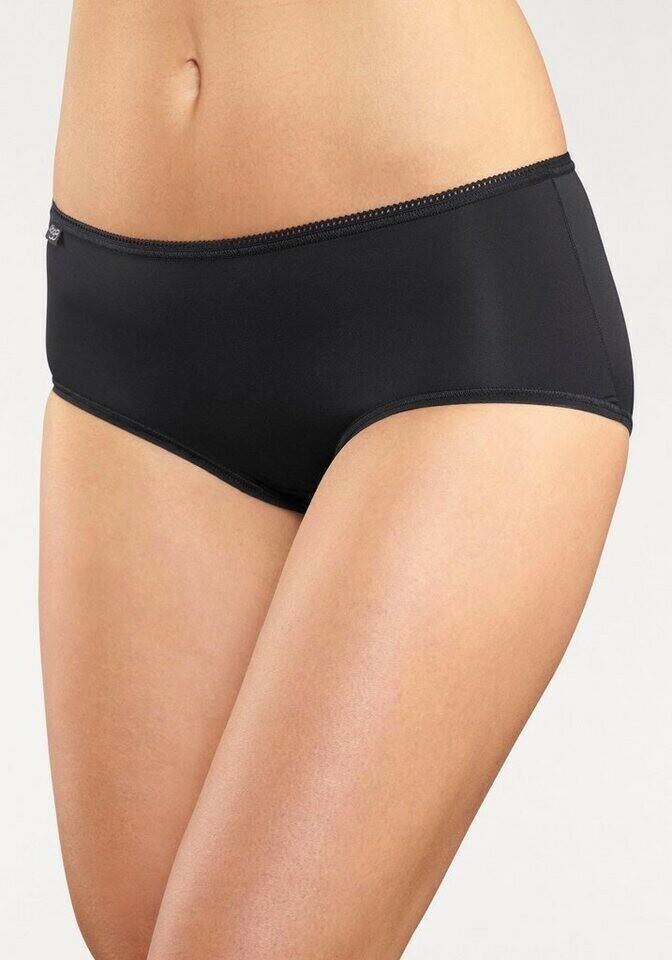 Damen-Unterwäsche Sloggi 24/7 Microfibre Midi C3P (10180847)schwarz