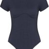 Damen-Unterwäsche Sloggi EVER Infused Aloe St Sleeve Body (10216237-0004) black