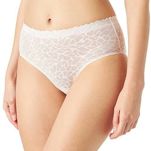 Sloggi Women's Zero Feel Lace 2.0 High Waist (10211284)angora Damen-Unterwäsche