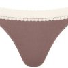 Damen-Unterwäsche Sloggi GO Ribbed R Tanga C2P (10217740-m003) braun