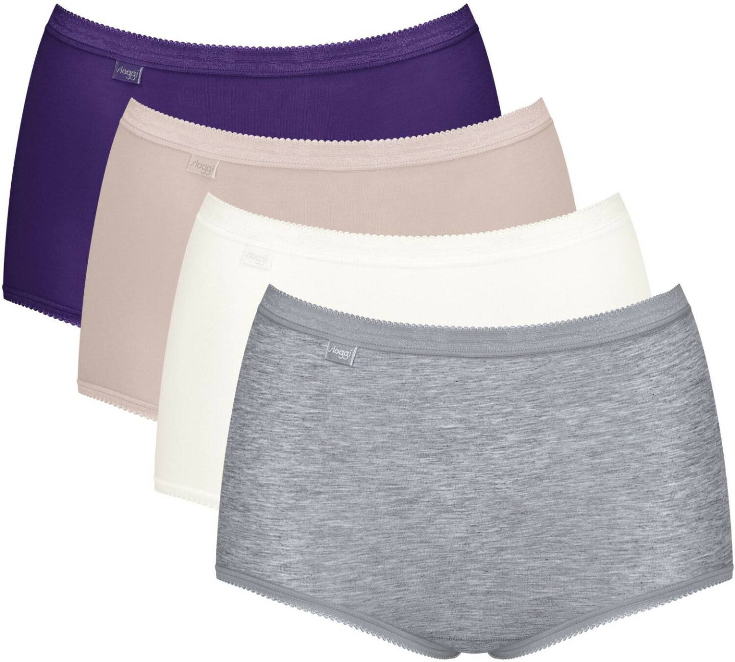 Sloggi 4-Pack Basic+ Maxi (10103326)multiple colours 18 Damen-Unterwäsche