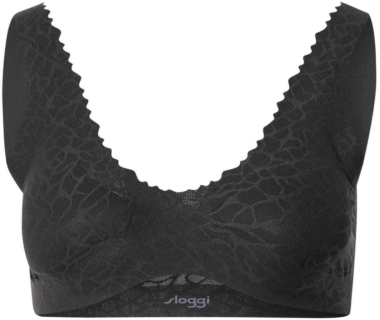 Sloggi Zero Feel Lace Bralette (10211241)Shirt Top (10211241) schwarz Damen-Unterwäsche