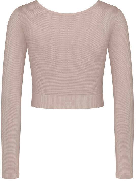 Damen-Unterwäsche Sloggi Ever Infused Aloe Crop Top LS (10216238-6116) foggy mauve