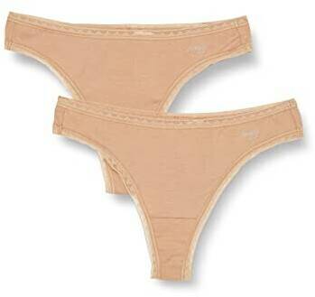 Sloggi Go Brazilian Briefs 2Pnostalgic brown Damen-Unterwäsche