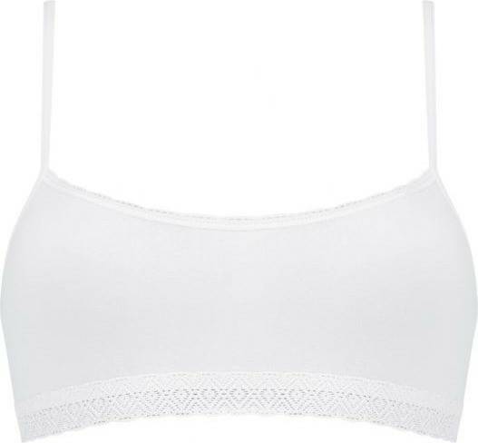 Damen-Unterwäsche Sloggi EverNew Lace Crop Top (10162957)white (10162957-0003)